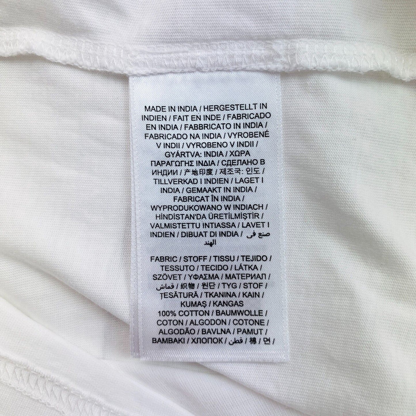 GANT White Original Crew Neck T Shirt Size S