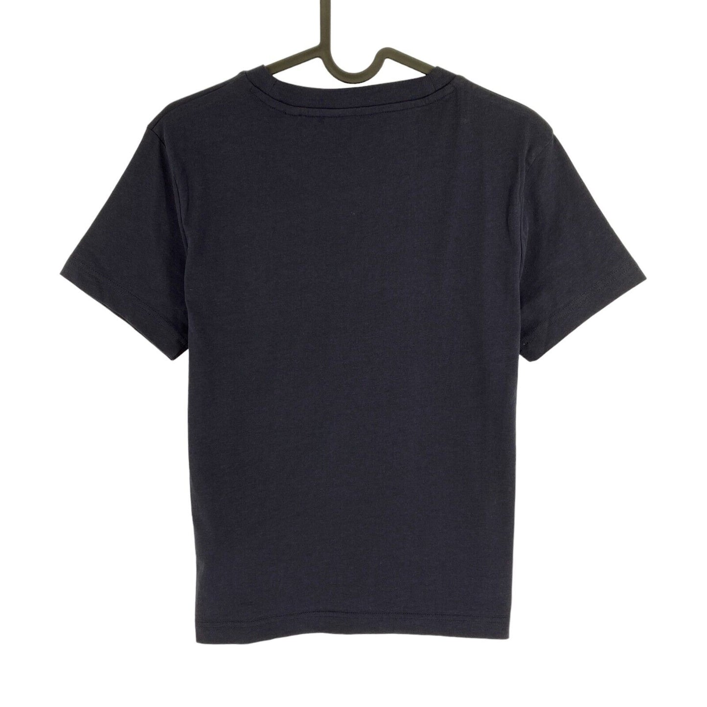 GANT Women Navy Blue Archive Shield EMB Crew Neck Short Sleeves T Shirt Size S