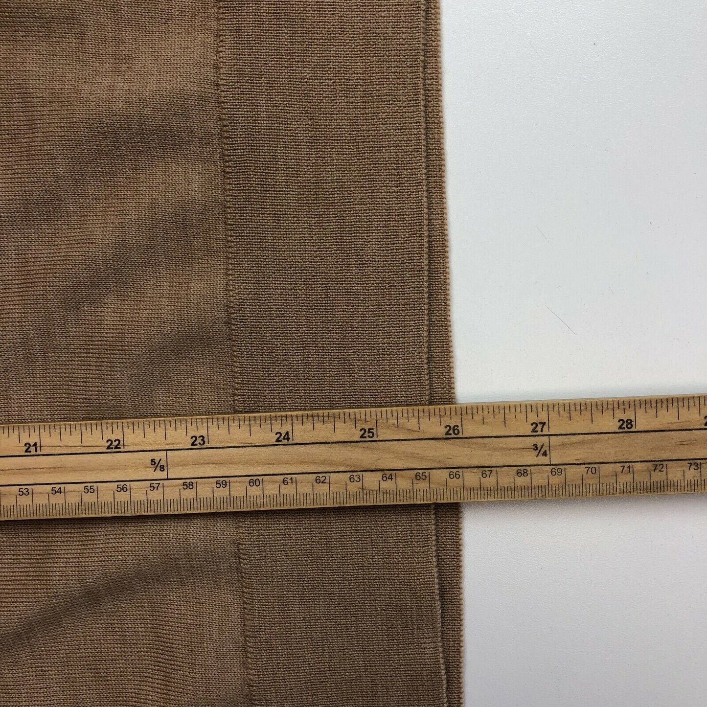 GANT Pull en laine mérinos lavable à col rond marron Taille XL