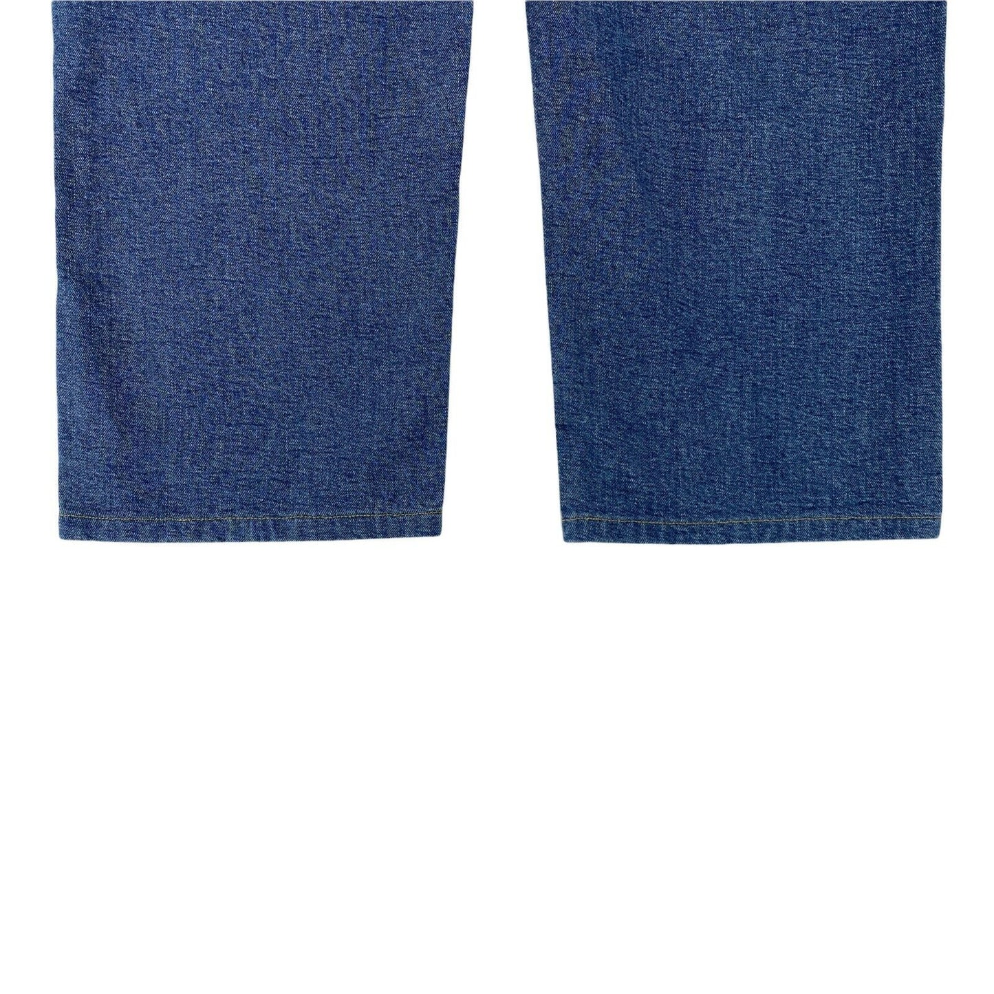 ARMANI JEANS Damen Blaue, entspannte, gerade geschnittene Mom-Jeans W33, hergestellt in Italien