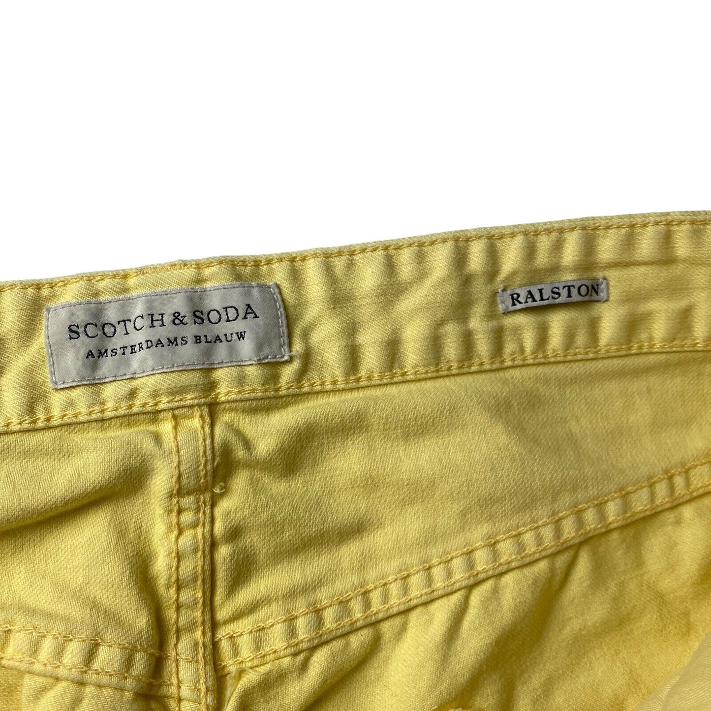 Scotch & Soda RALSTON Yellow Slim Fit Jeans W29 L32