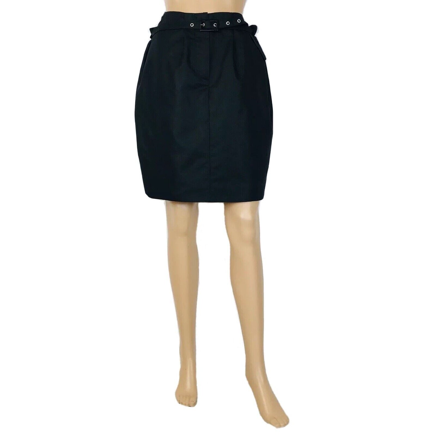 Just Cavalli RRP $320 Women's Designer Black Skirt Size W28 IT 42 UK 10