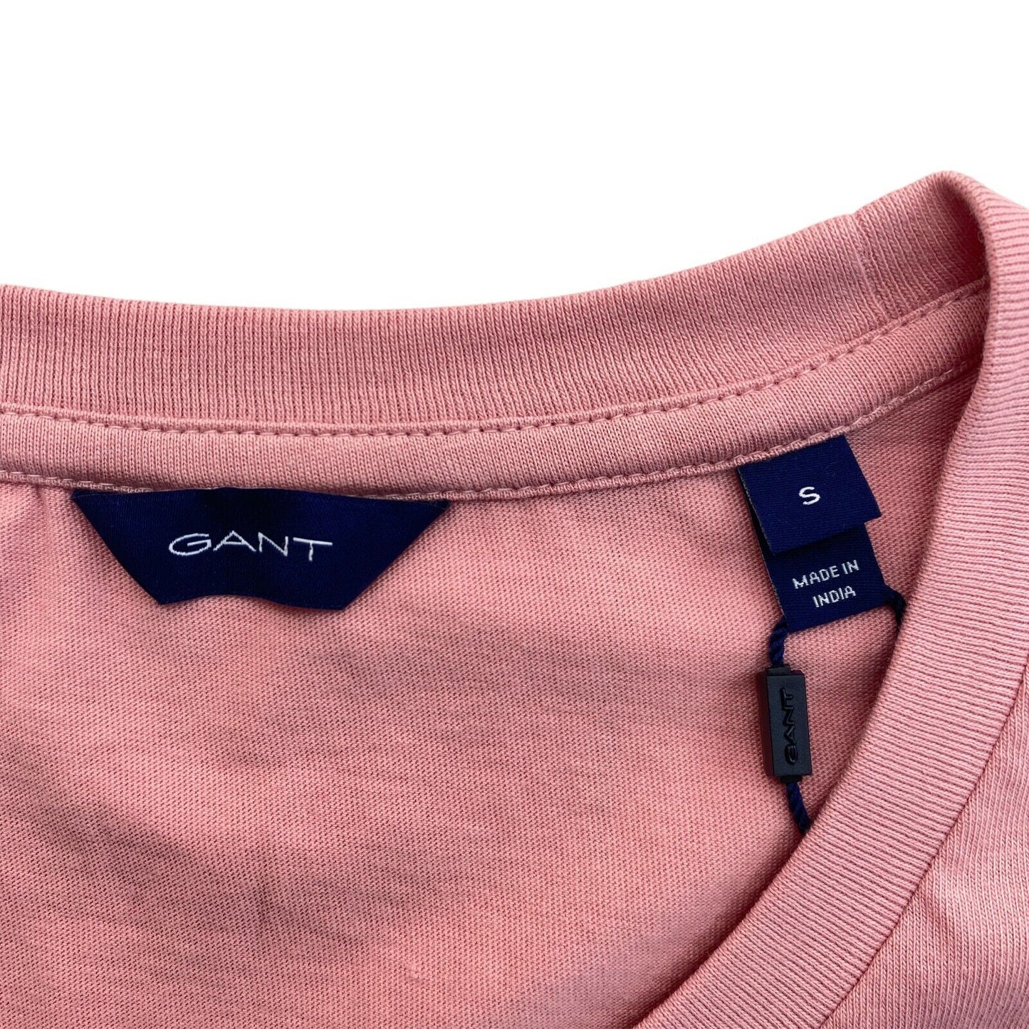 GANT Pink Summer Logo Crew Neck T Shirt Size S