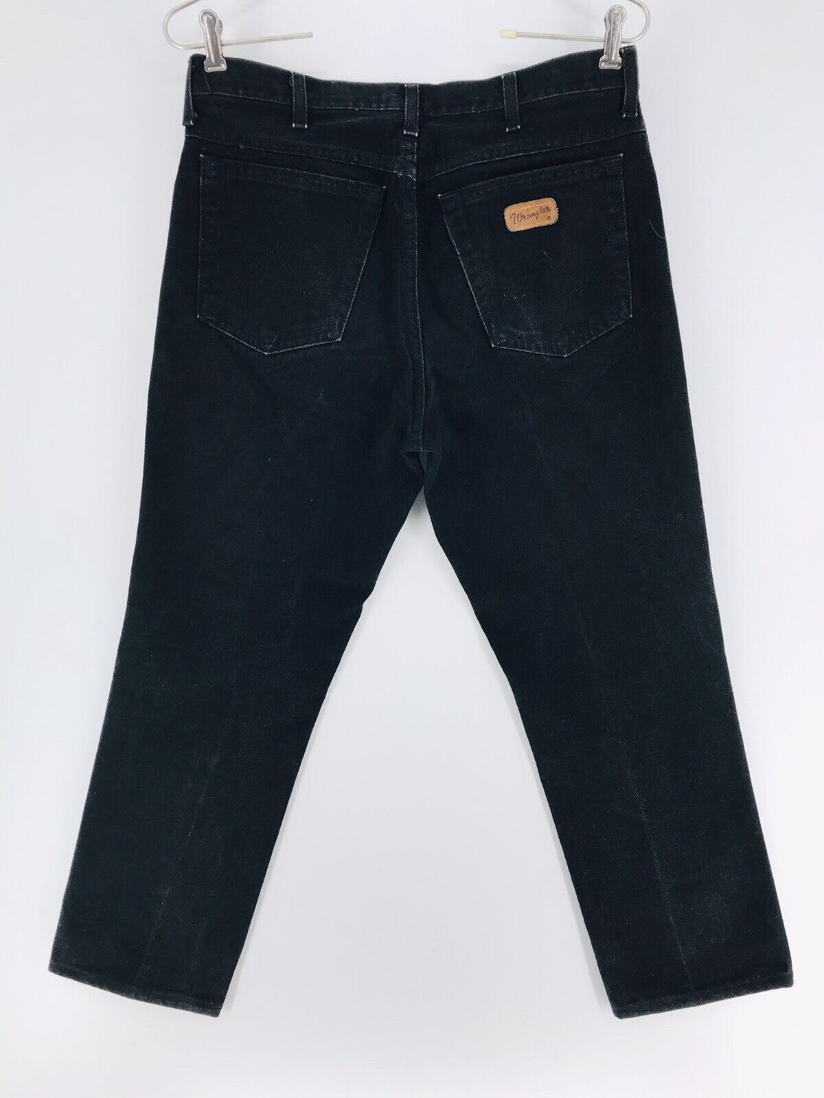 Wrangler TEXAS Black Regular Straight Fit Jeans Size W33 L31