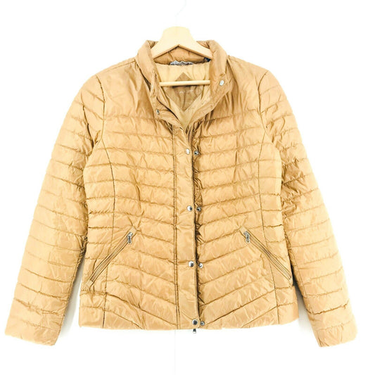 GANT Down Fill Gold Colour Padded Puffer Jacket Size S