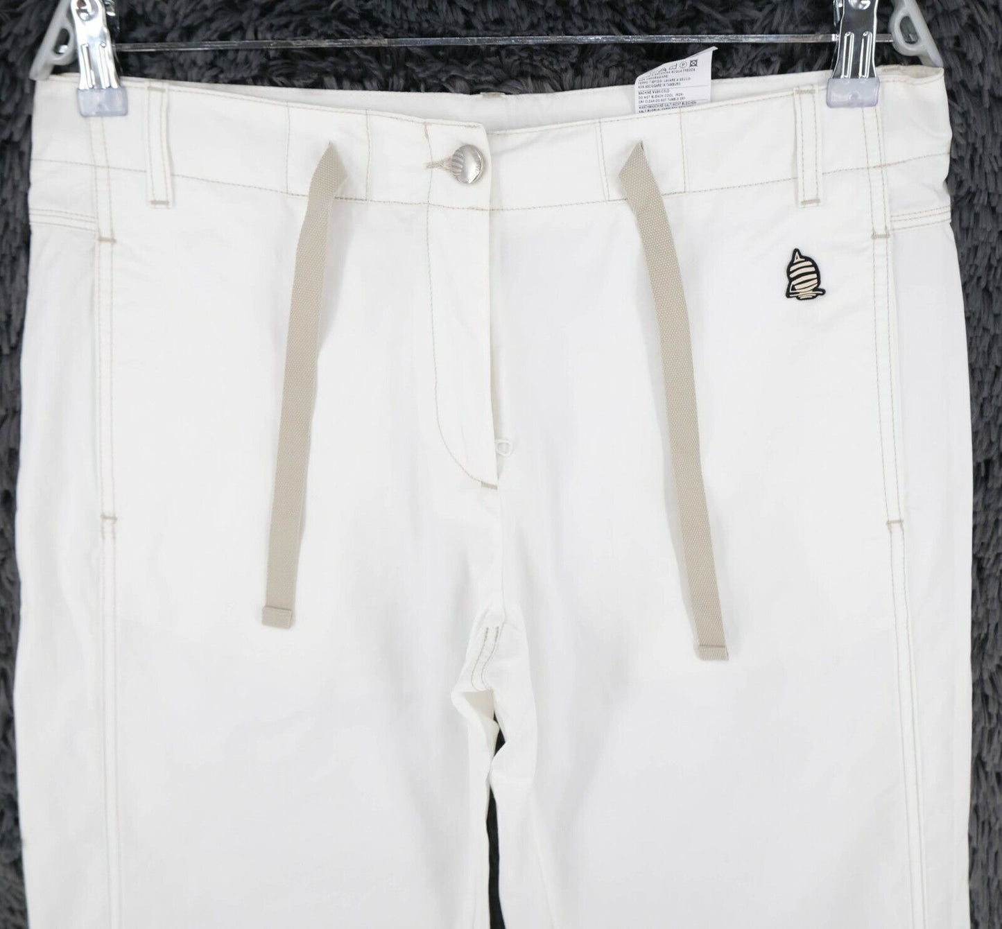 MARINA YACHTING White Capri Pants Trousers Size 44