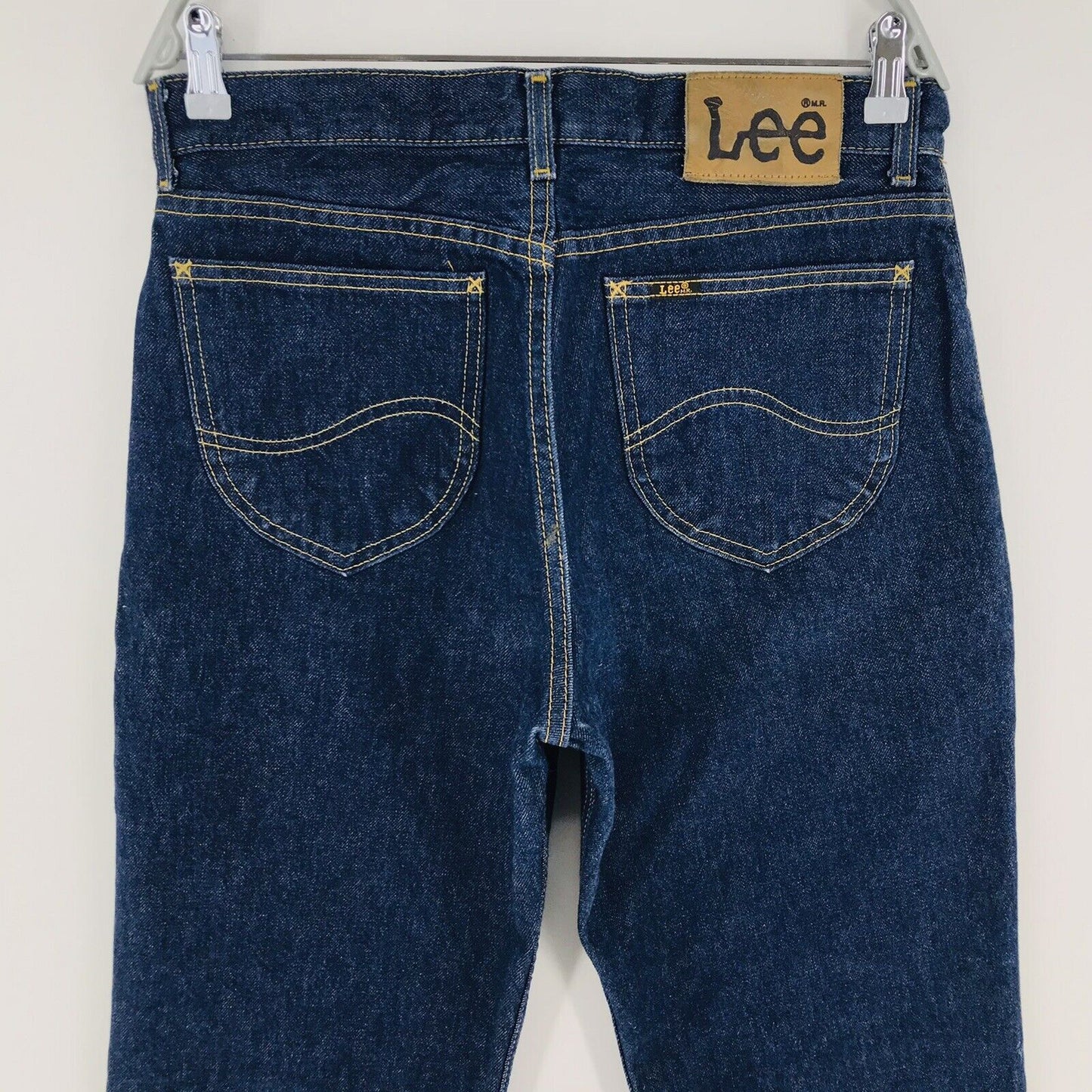 Lee HOUSTON Dark Blue Regular Straight Fit Jeans W32 L34