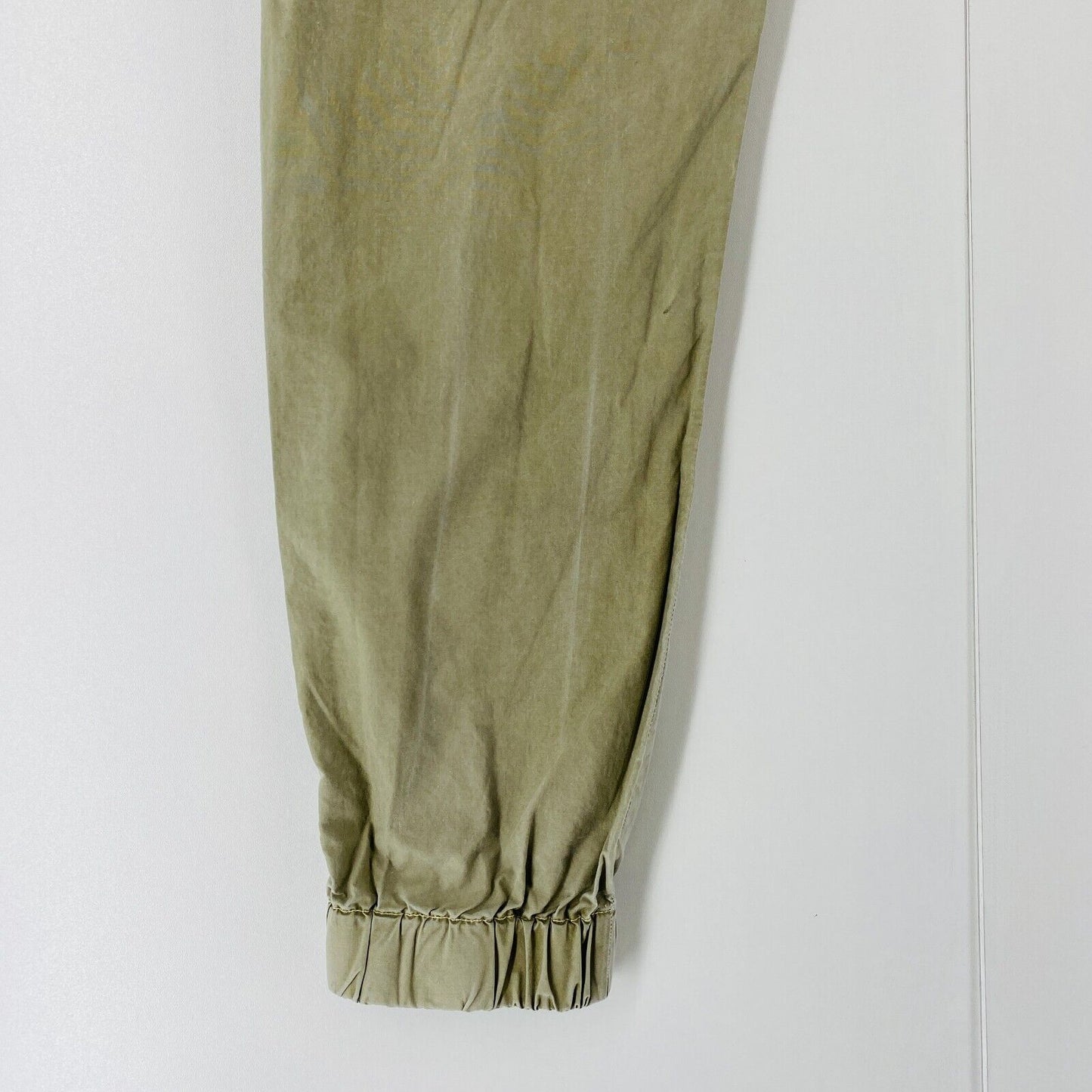 DIESEL P-URSULA Women Khaki Green Regular Fit Cargo Cuffed Trousers Size EUR 40