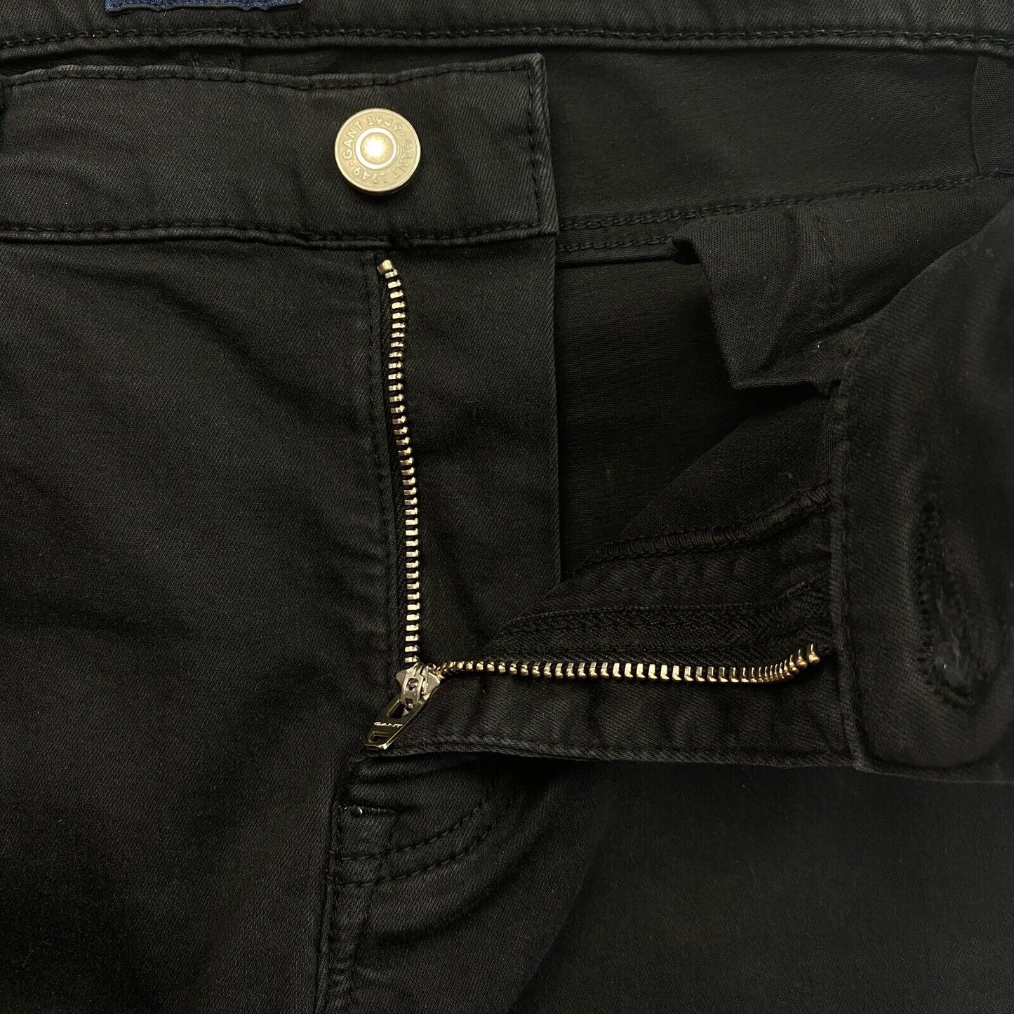 GANT NELLA Damen Schwarze Röhrenjeans Größe S