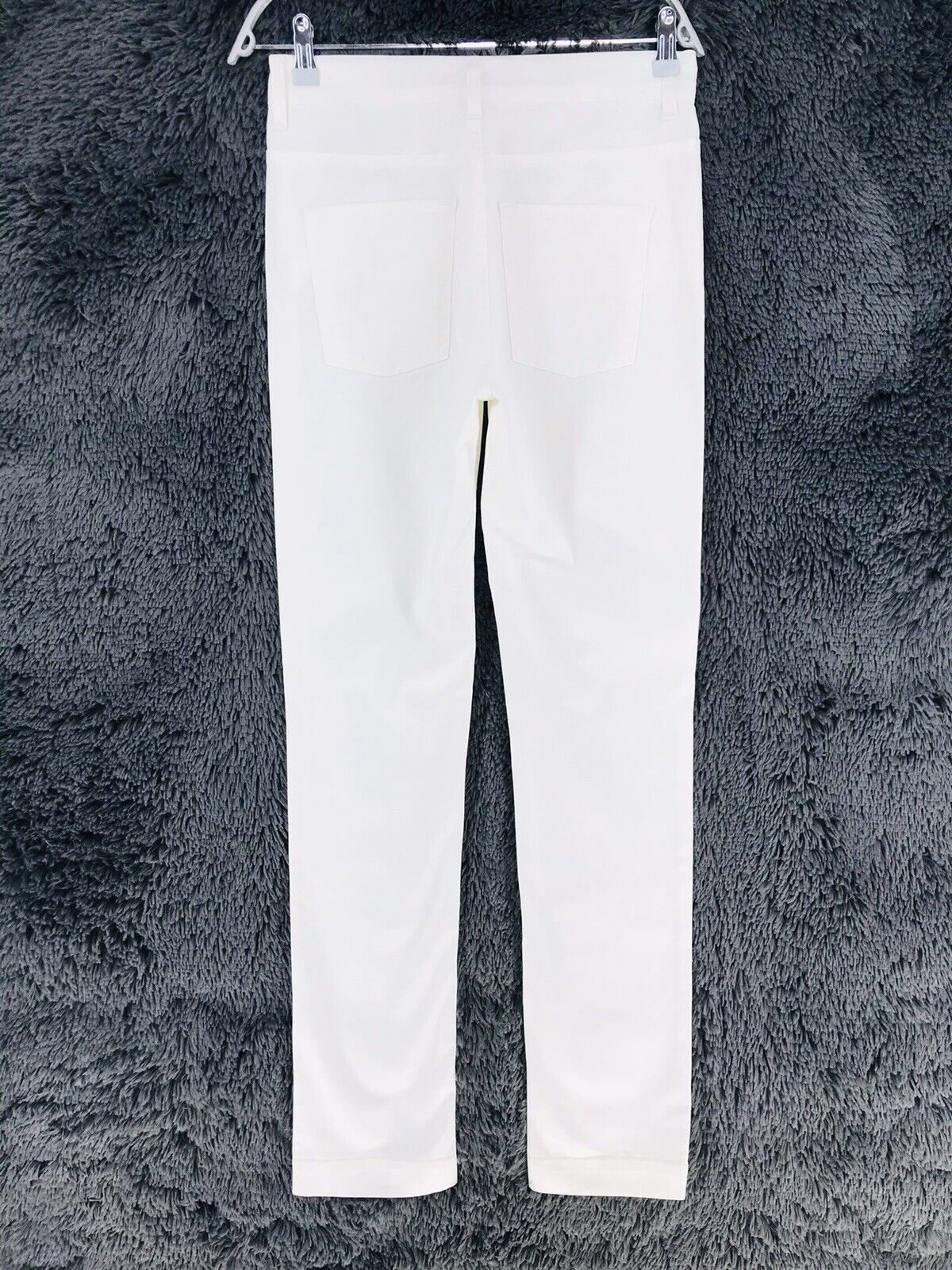 GANT Women White Stretch Regular Straight Fit Jeans W30 L32