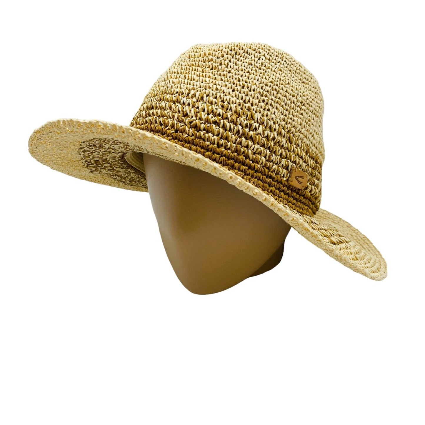 Camel Active Beige Women Summer Straw Hat Cap Size M