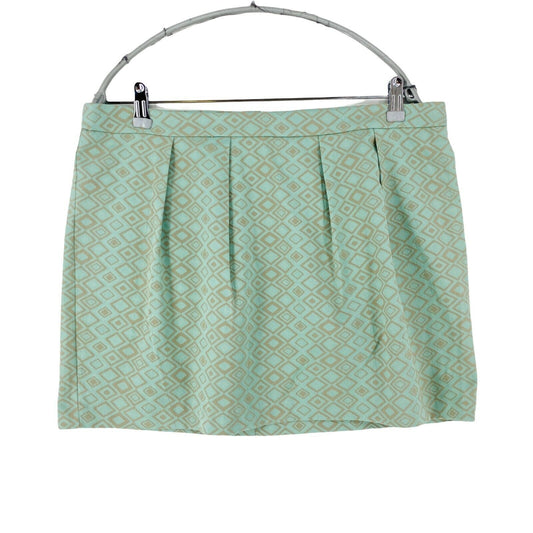 UNITED COLORS OF BENETTON Light Blue Pleated Skirt EU 42 UK 16 US 12 W36