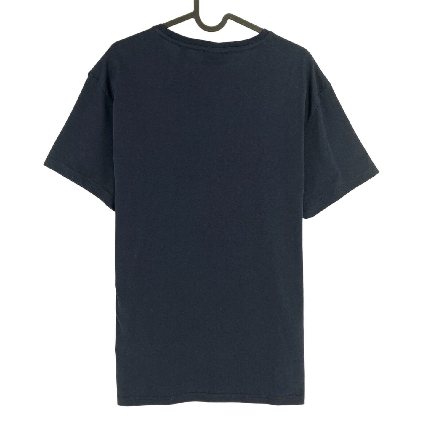 GANT T-Shirt mit Rundhalsausschnitt und Logo, Marineblau, Größe M