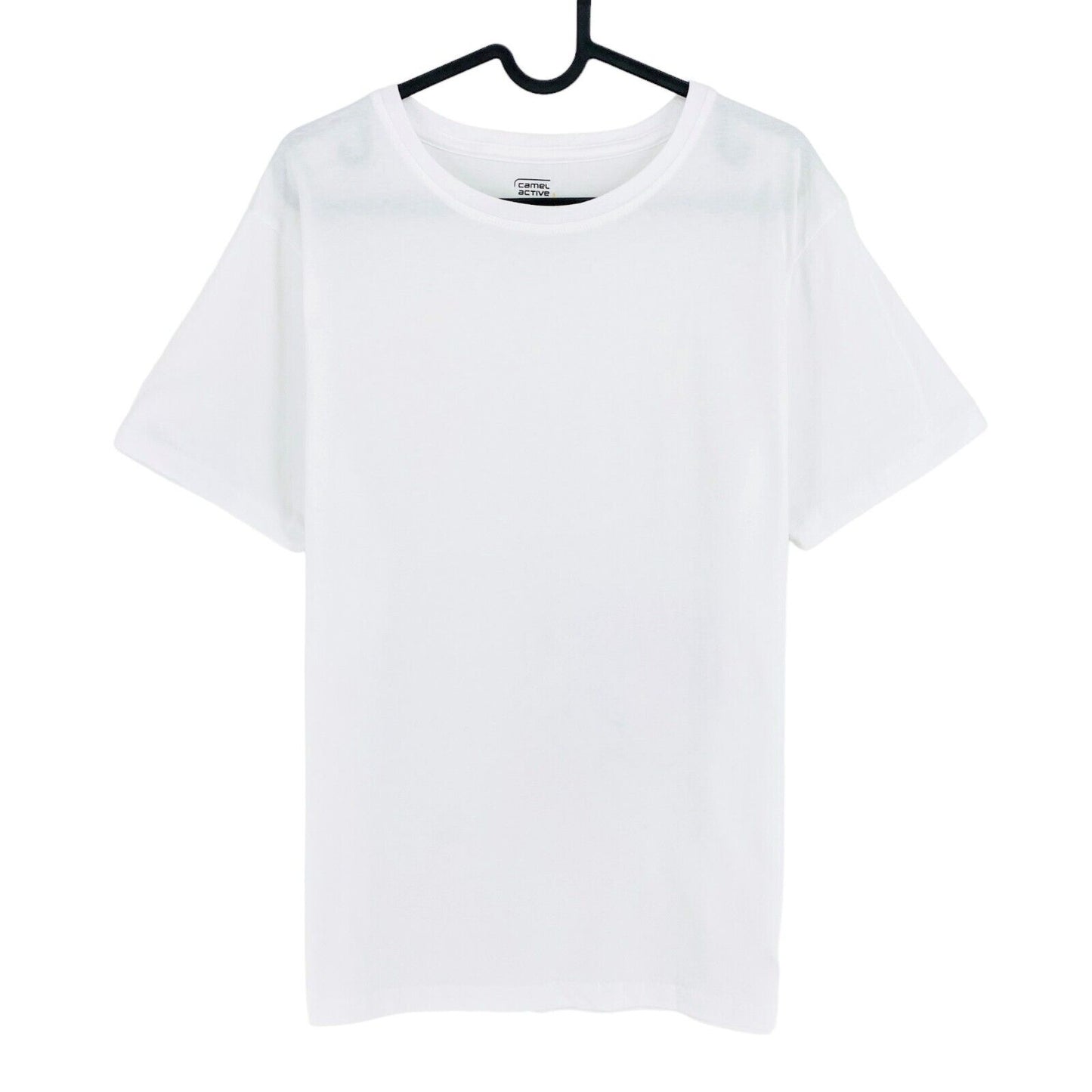 CAMEL ACTIVE T-shirt blanc à col rond Taille L