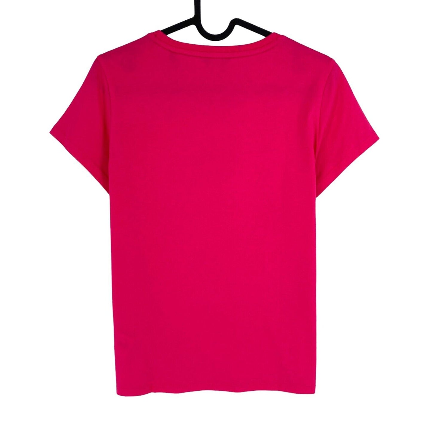 GANT Women Pink Color Lock Up Crew Neck Short Sleeves T Shirt Size S