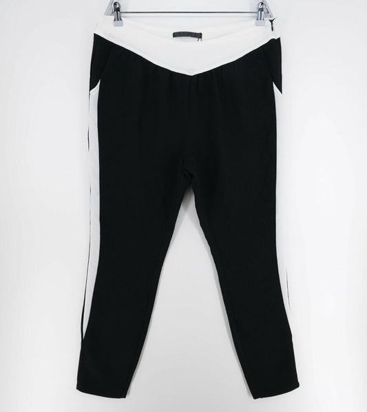 EDUCE Black Slim Fit Pants Trousers Size EUR 36 W26