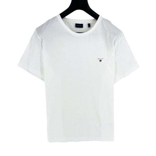 GANT Men White Original Crew Neck Short Sleeves T Shirt Size 3XL XXXL