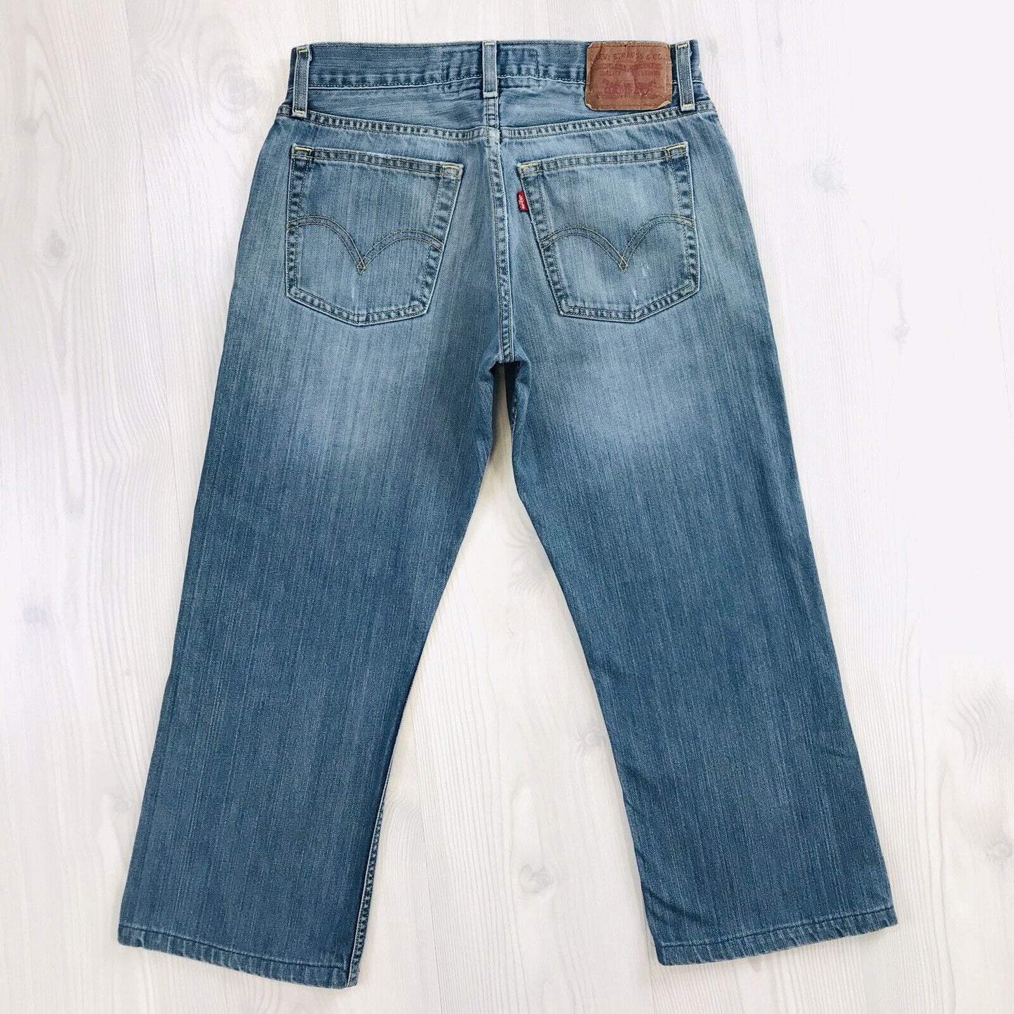 Vintage Levi's 527 Blue Low Rise Bootcut Fit Jeans Size W31 L26