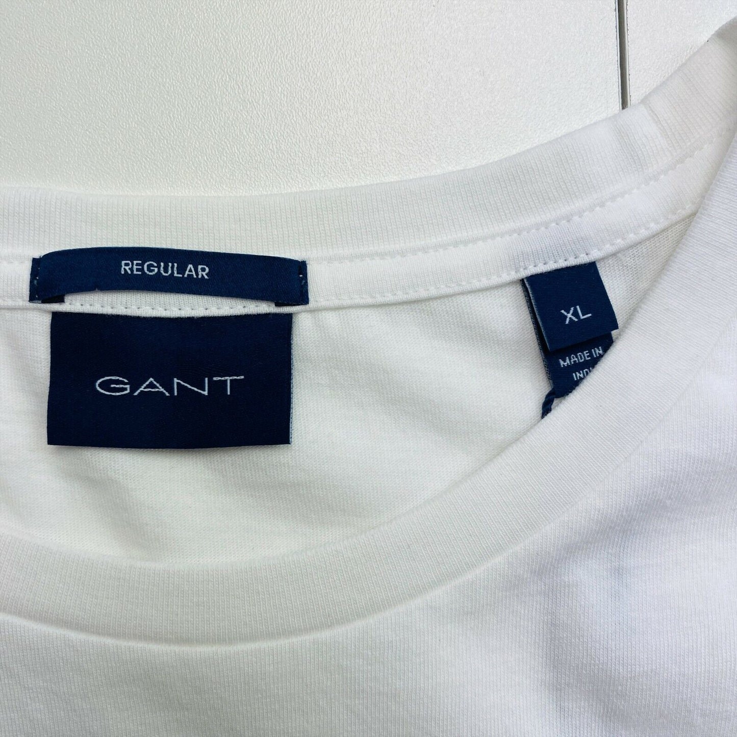 GANT White Original Regular Crew Neck T Shirt Size XL