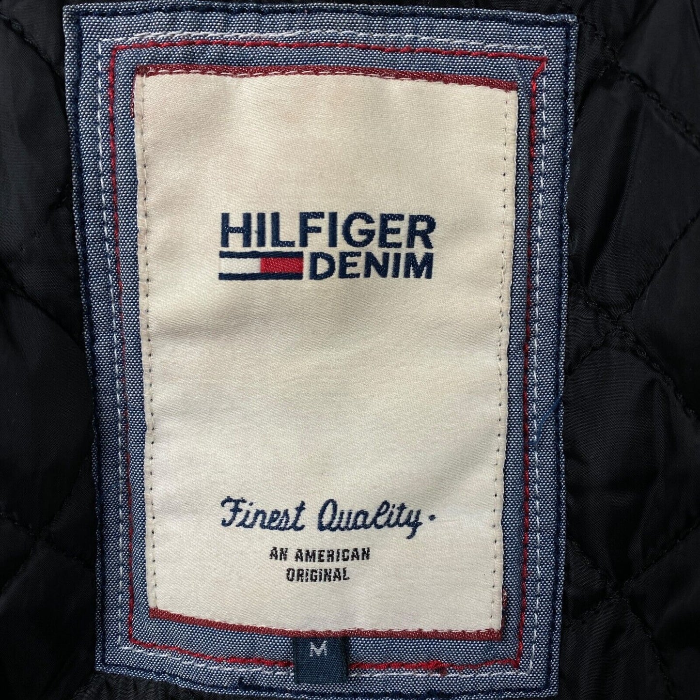 TOMMY HILFIGER DENIM Veste Parka à capuche en mélange de coton marron foncé Taille M