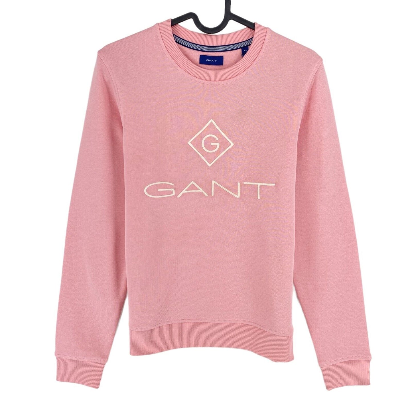 GANT Pink Lock Up Crew Neck Sweater Jumper Size XS