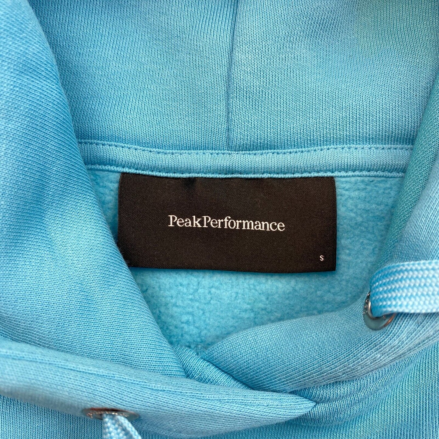 Peak Performance Blue W Original Hooded Jumper Jacket Size S