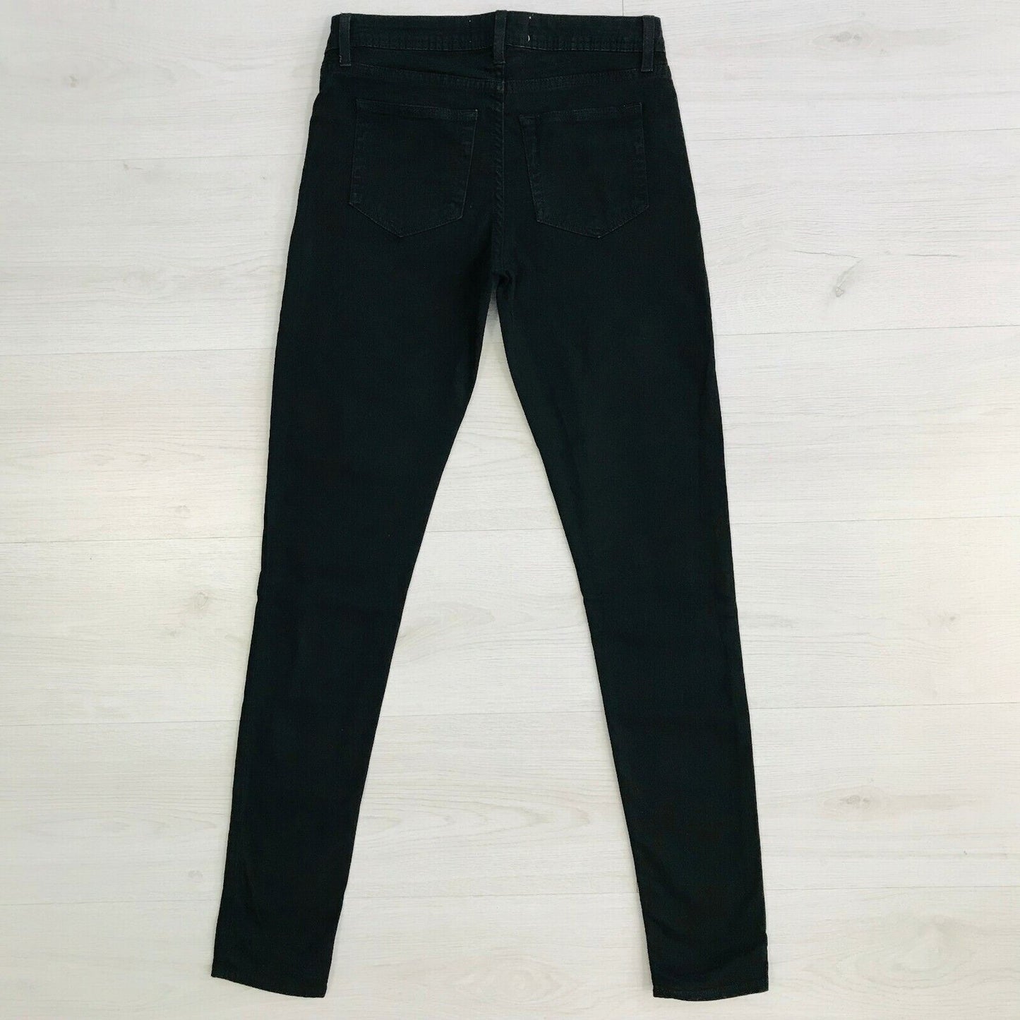 ACNE STUDIOS LOW ZERO Damen Skinny Slim Jeans schwarz dehnbar Größe W25 L32