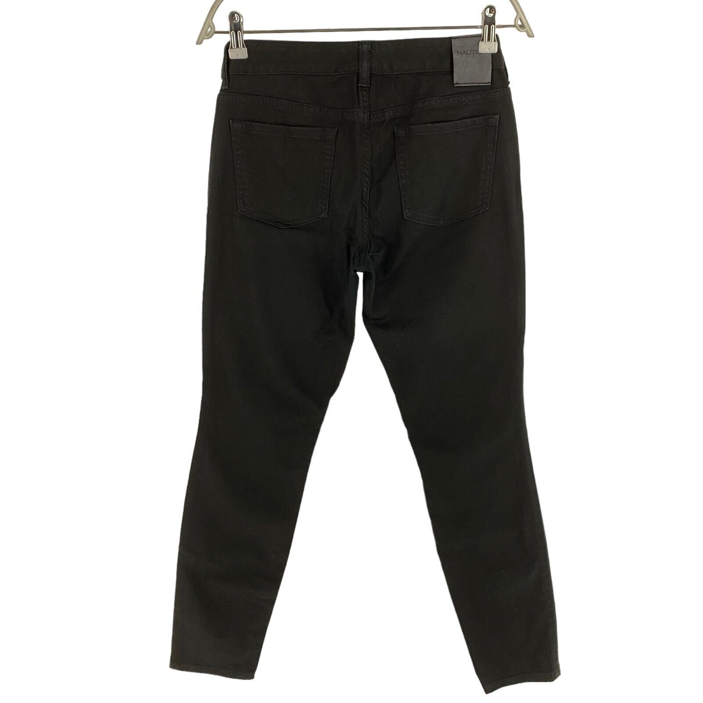 NAUTICA Pantalon en jean coupe skinny noir pour femme W27