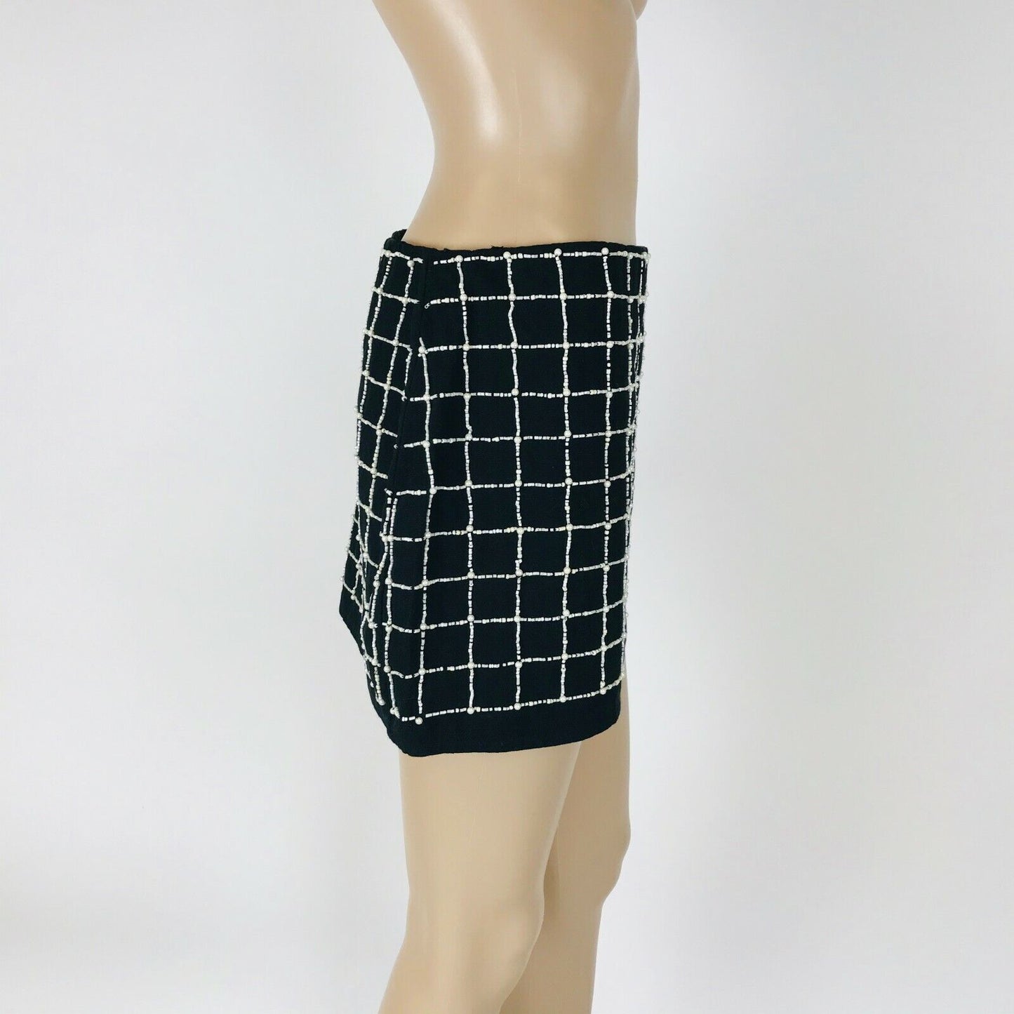 RRP $79.90 ZARA Trafaluc Women's Mini Black Skirt Size S W26