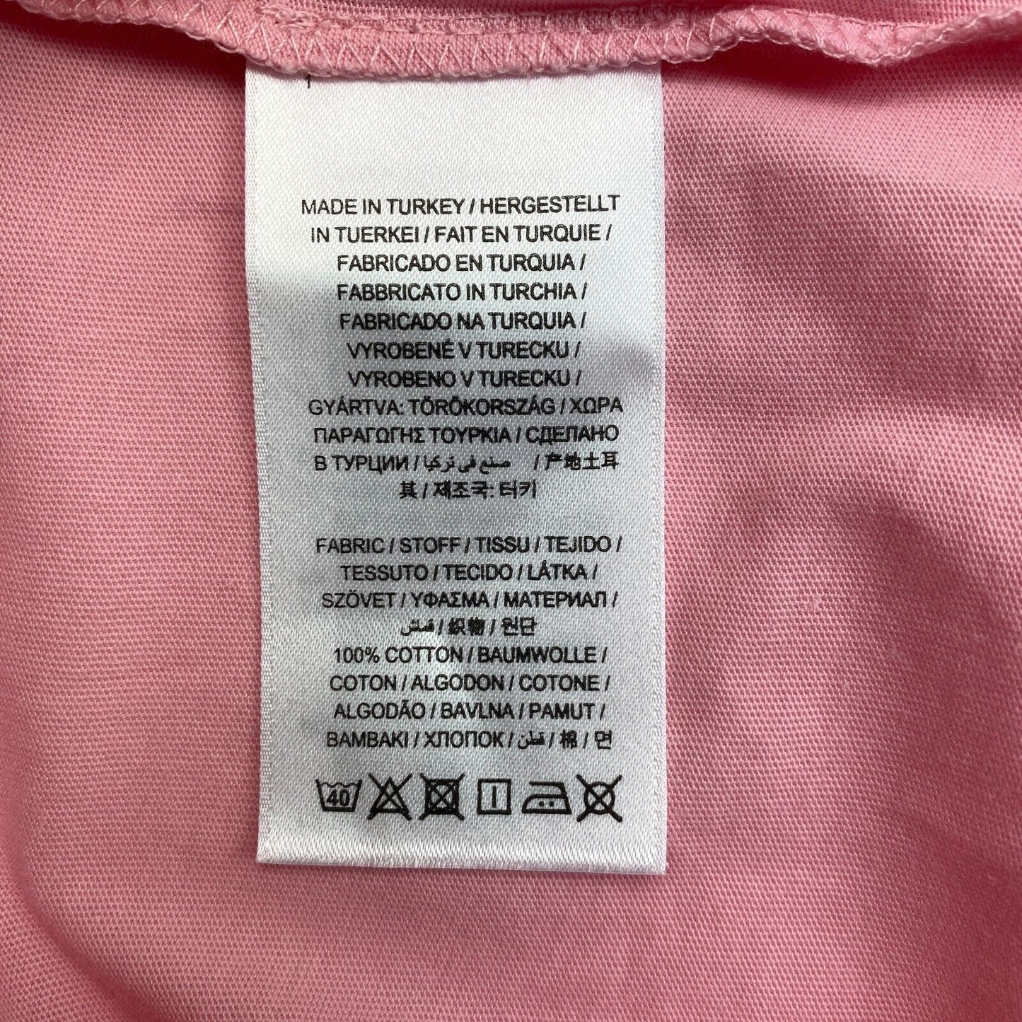 GANT Jungen T-Shirt mit Rundhalsausschnitt und Logo, Rosa, Größe 15 Jahre, 170 cm