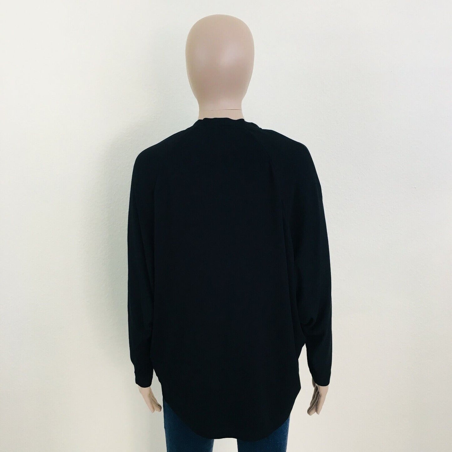 ZARA Black Cardigan Jumper Sweater Size M