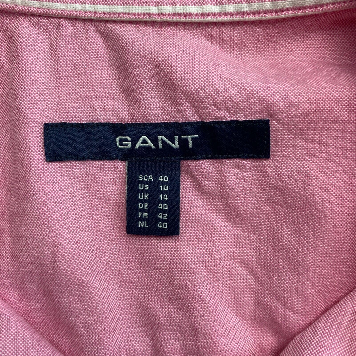 GANT Rose Original Chemise à manches courtes Taille EU 40 UK 14 US 10