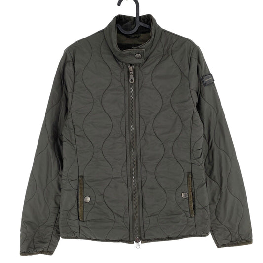 Marc O'Polo Dark Green Quilted Padded Jacket Coat Size EU 38 UK 10 US 8