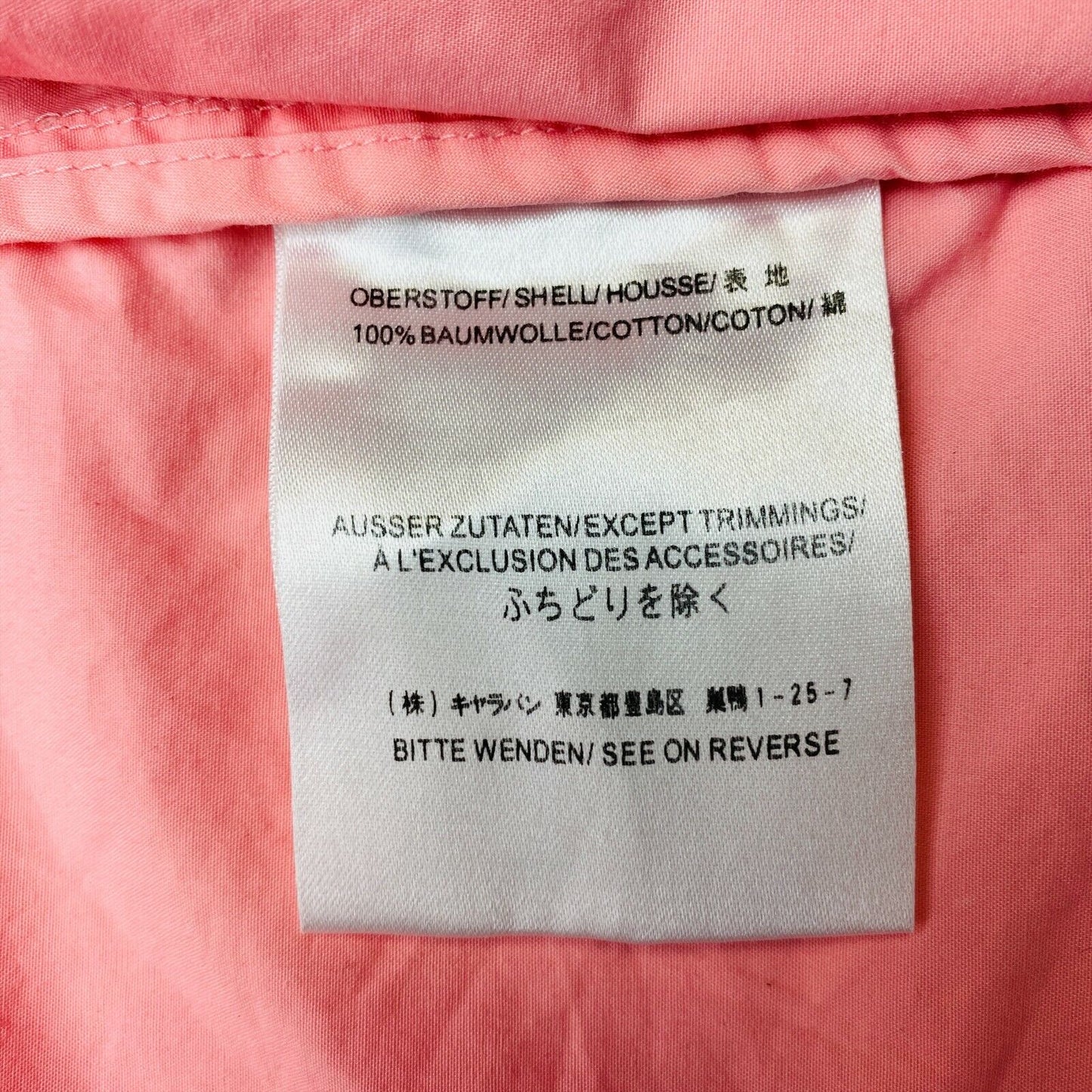 Jack Wolfskin Pink 100% Cotton Hooded Jacket Size L