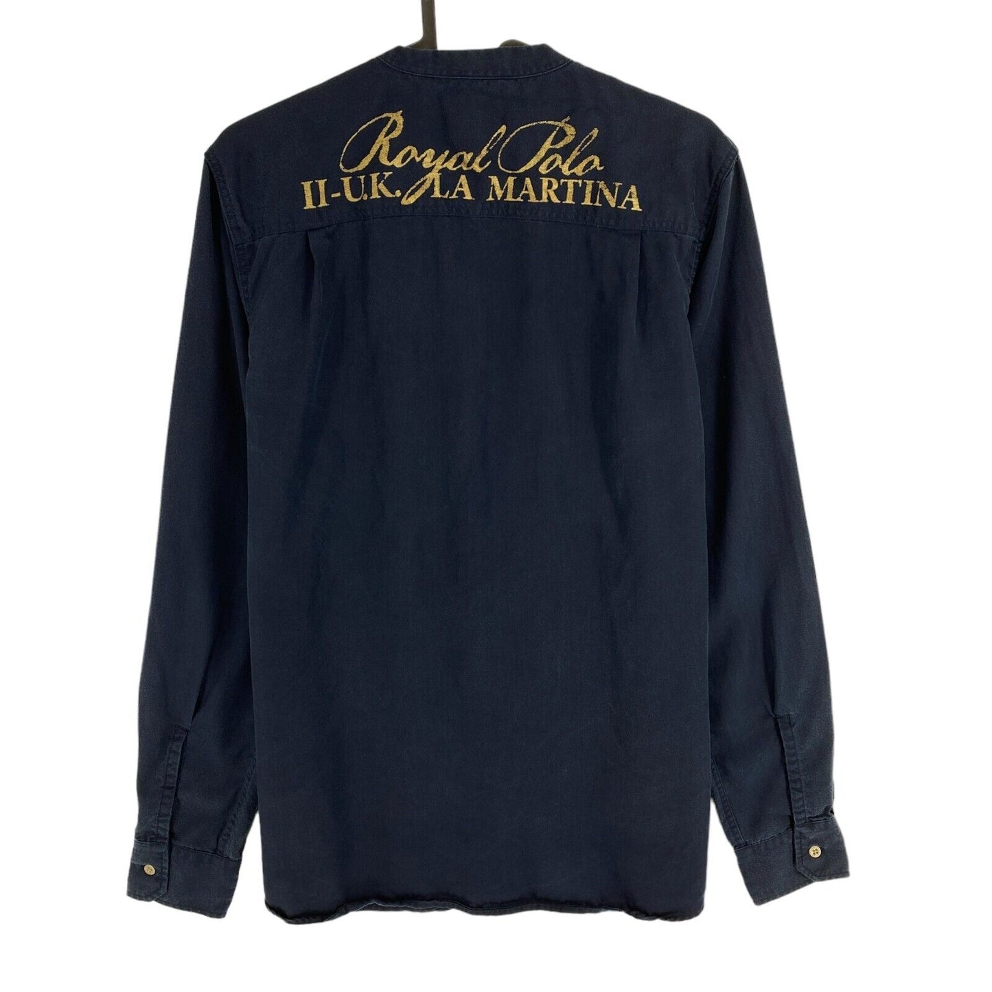 LA MARTINA Navy Blue Shirt Size 4 / L