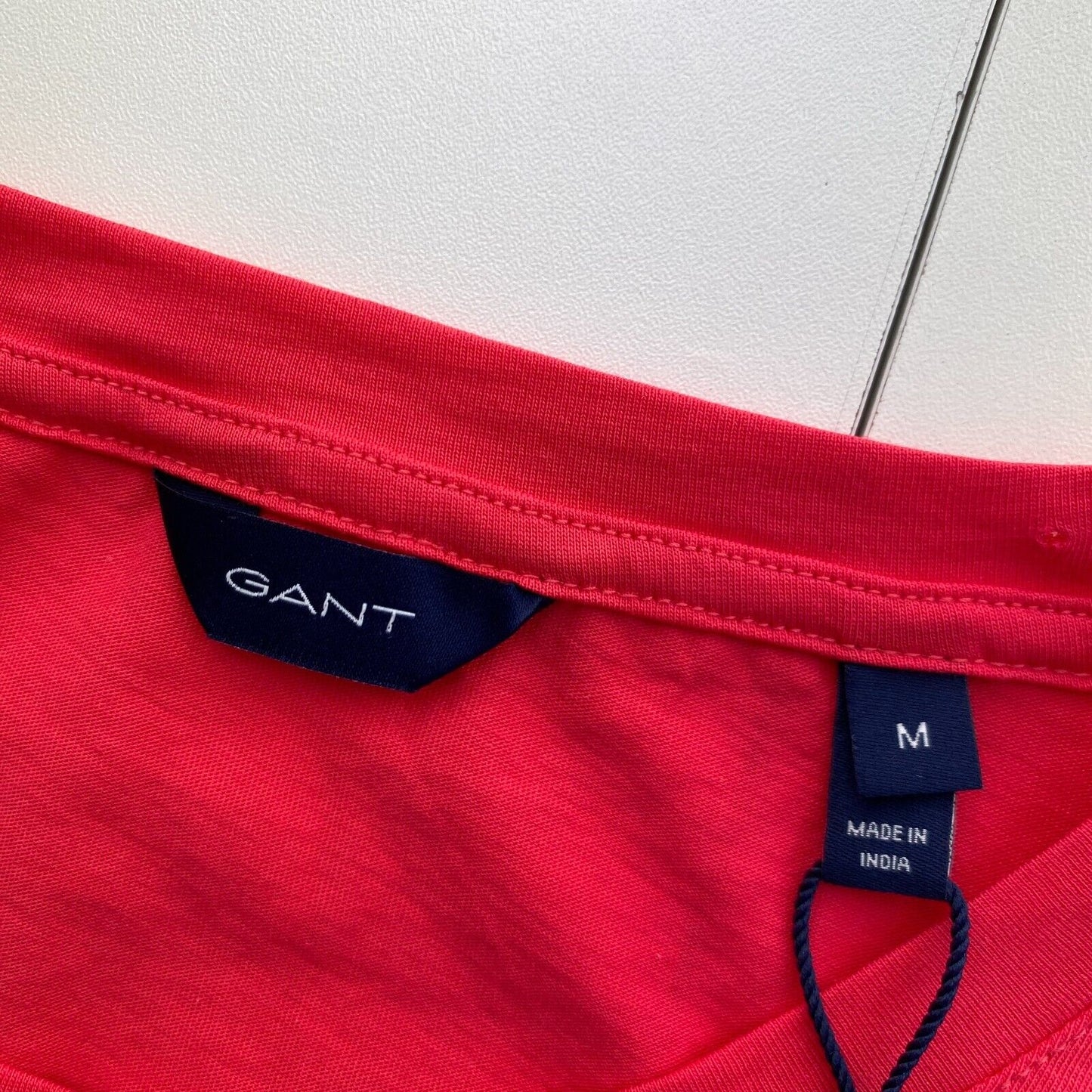 GANT Red Original Crew Neck T Shirt Size M