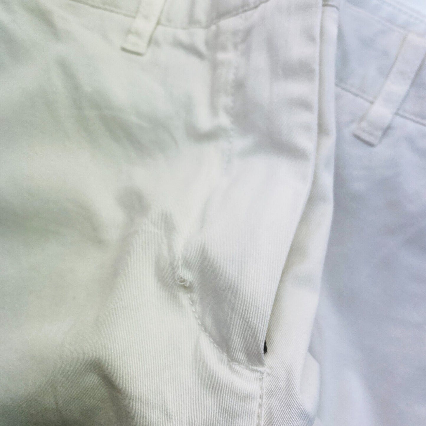 GANT White Classic Fryda Slim Fit Chino Pants Trousers Size EU 36 UK 8 US 6