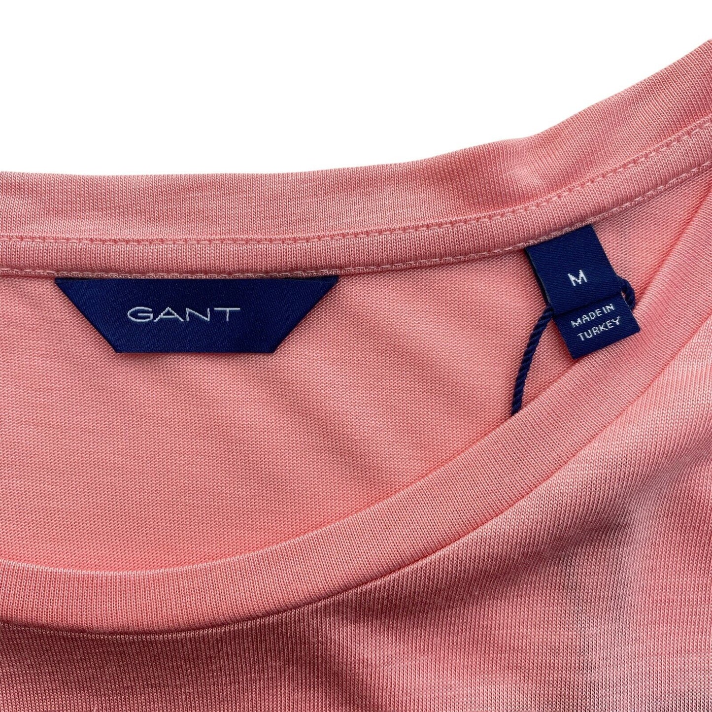 GANT Pink Light Weight Crew Neck T Shirt Top Size M