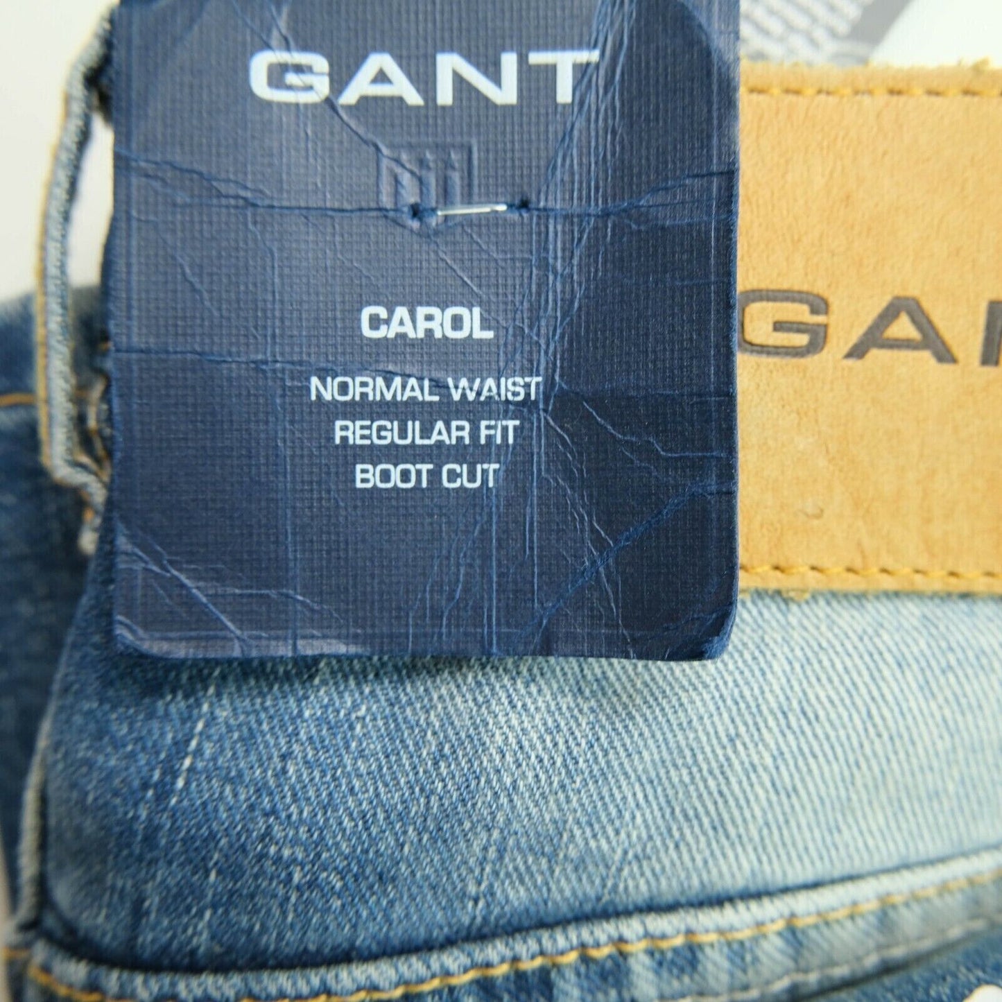 GANT CAROL Women Blue Regular Bootcut Fit Jeans Size W26 L34