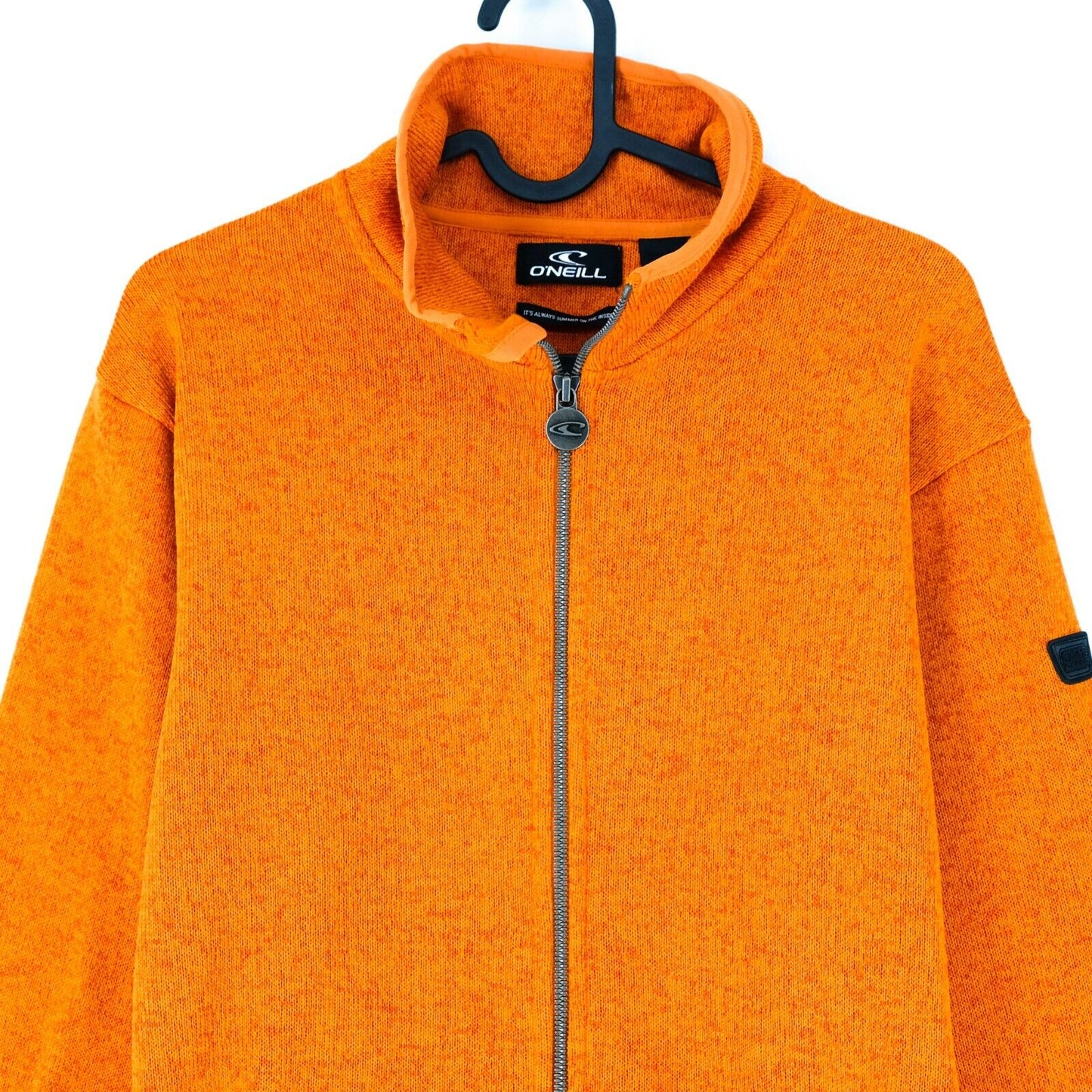 O'NEILL Piste Fz Fleece Orange Full Zip Fleece Jacket Jumper Size M