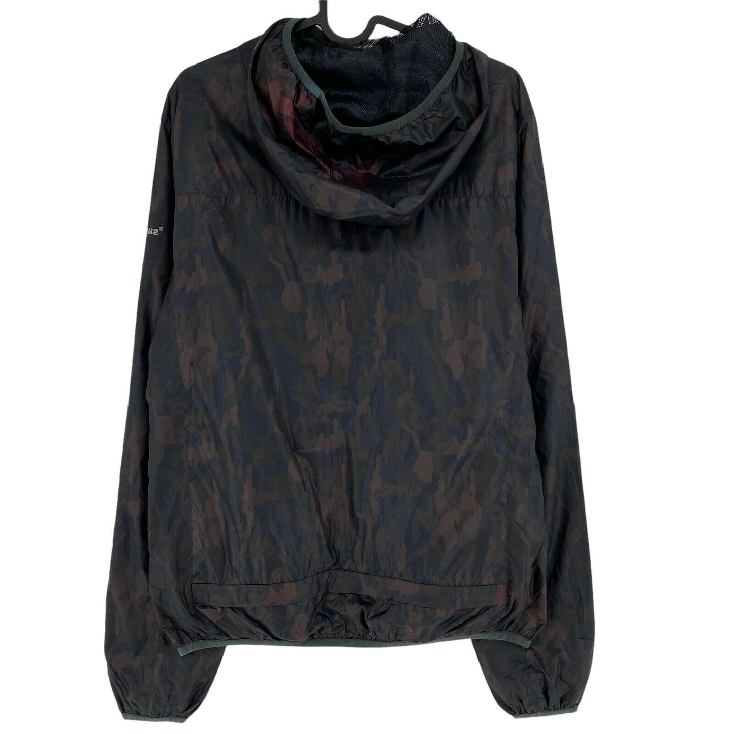 Refrigue Camouflage Black Hooded Jacket Size M