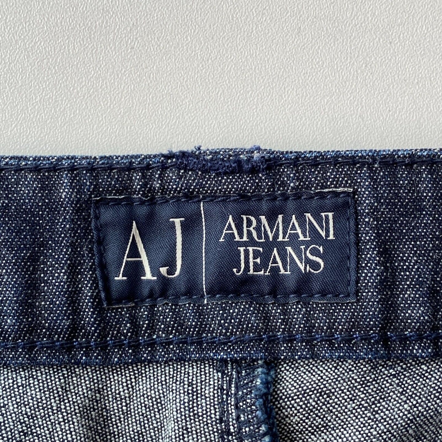 ARMANI JEANS Women Dark Blue Regular Straight Fit Jeans Size W30 L32