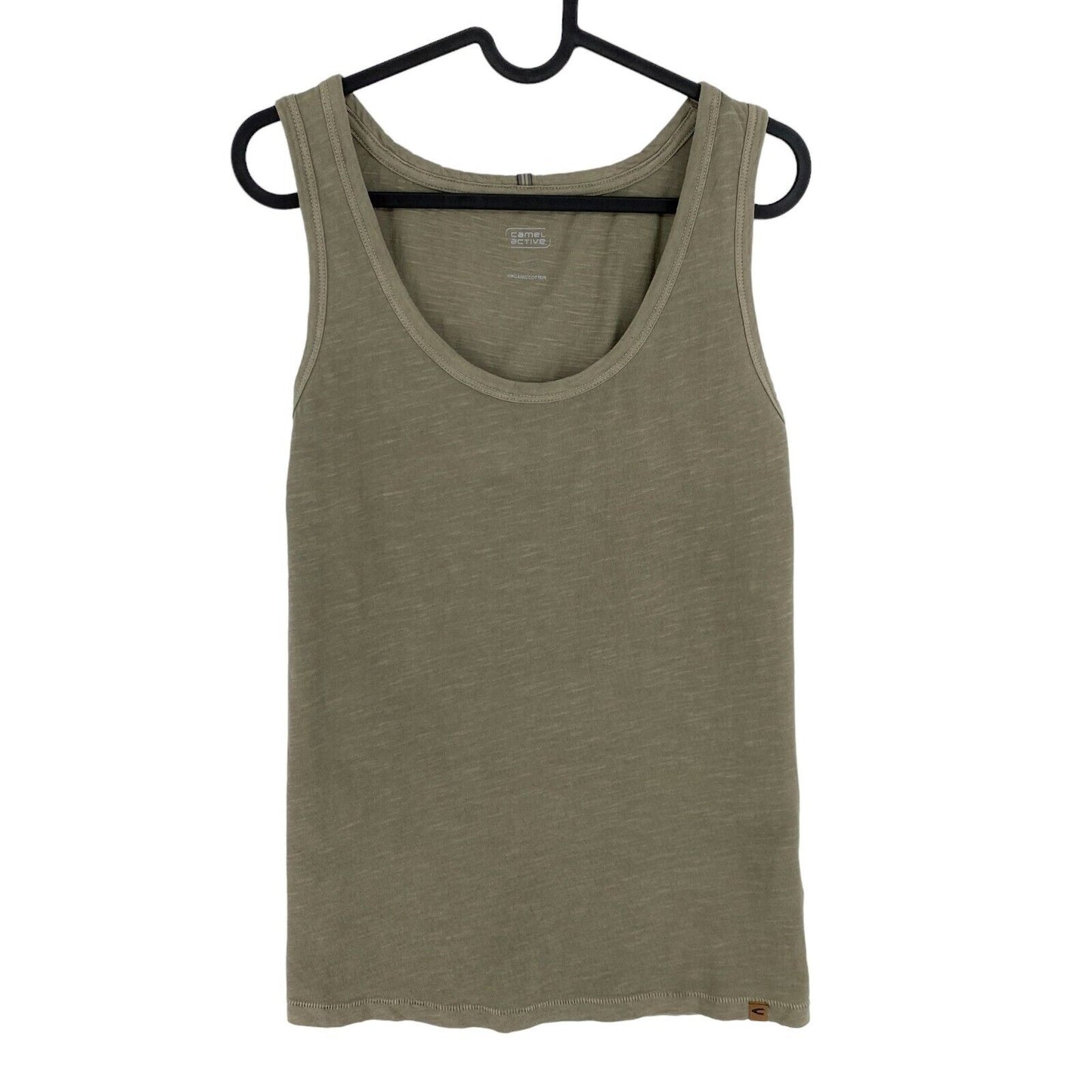 Camel Active Tanktop mit Rundhalsausschnitt, Grün, Größe 2XL XXL