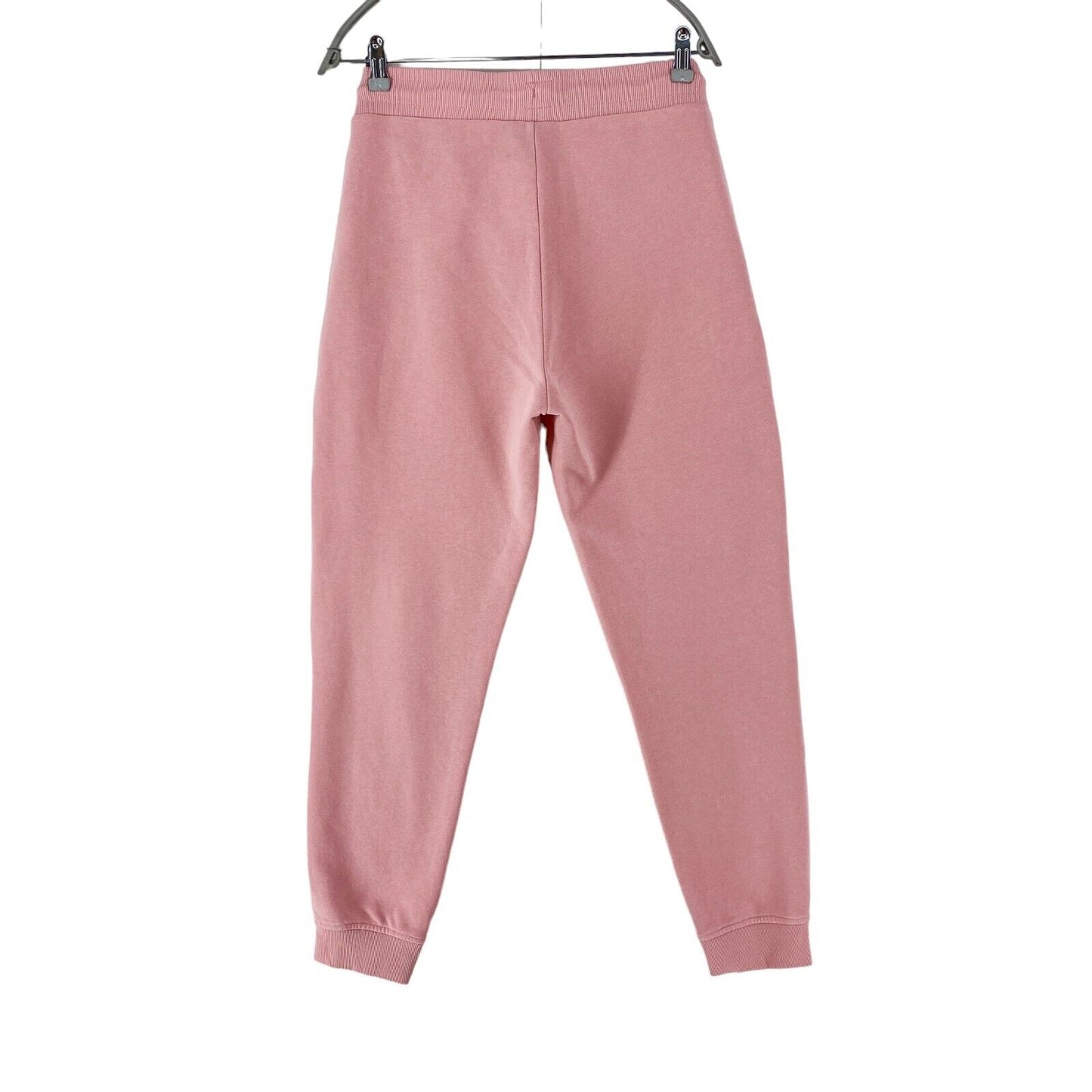 GANT Women Pink Regular Fit Cuffed Sweatpants Trousers Size M