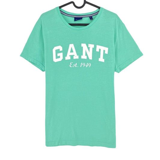 GANT Green Original Crew Neck T Shirt Size M