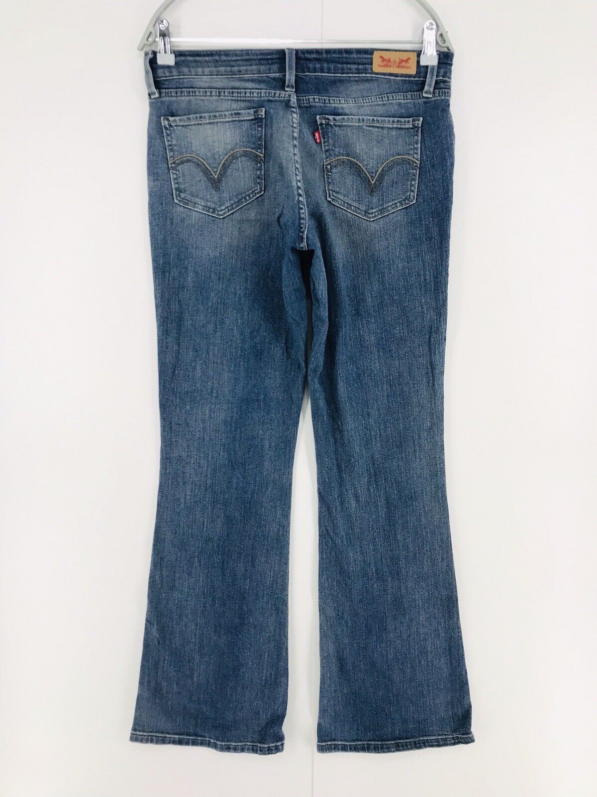 Levi's Women 518 Blue Regular Bootcut Fit Jeans W29 L32