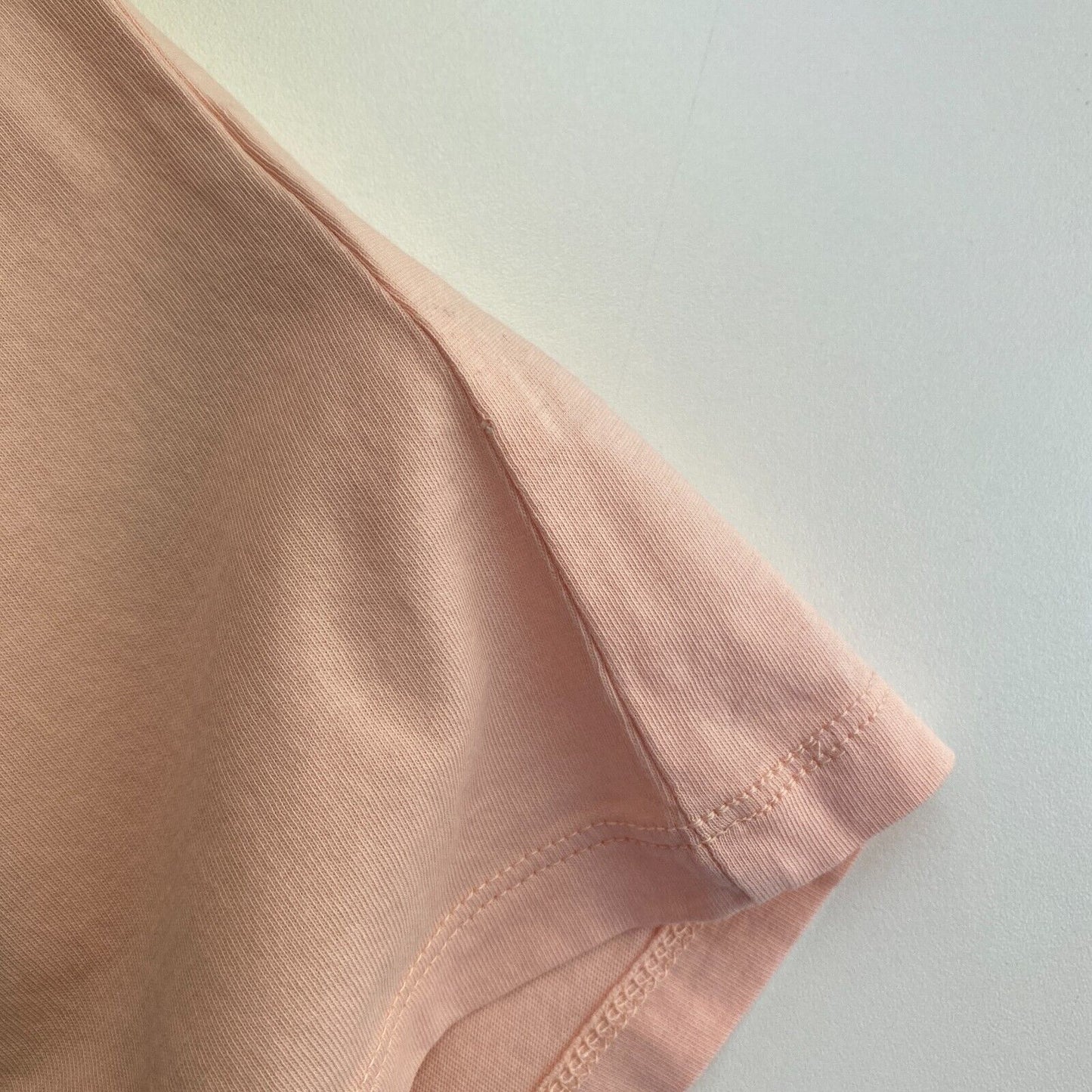 GANT T-shirt à col rond graphique d'été rose clair taille XS