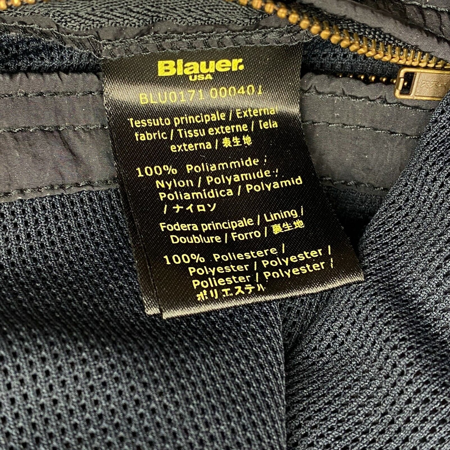 Blauer Marineblaue Jacke Größe M