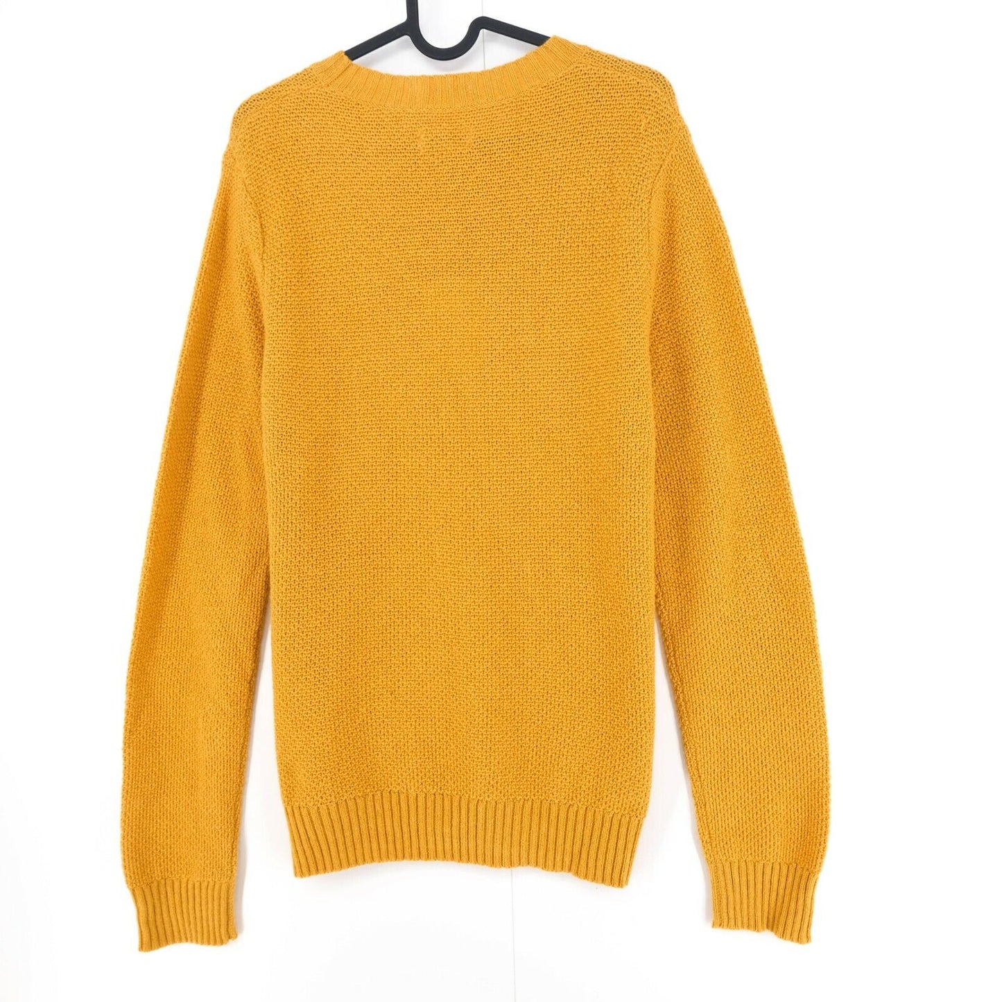 GANT Yellow Pineapple Knit Crew Neck Sweater Pullover Size M