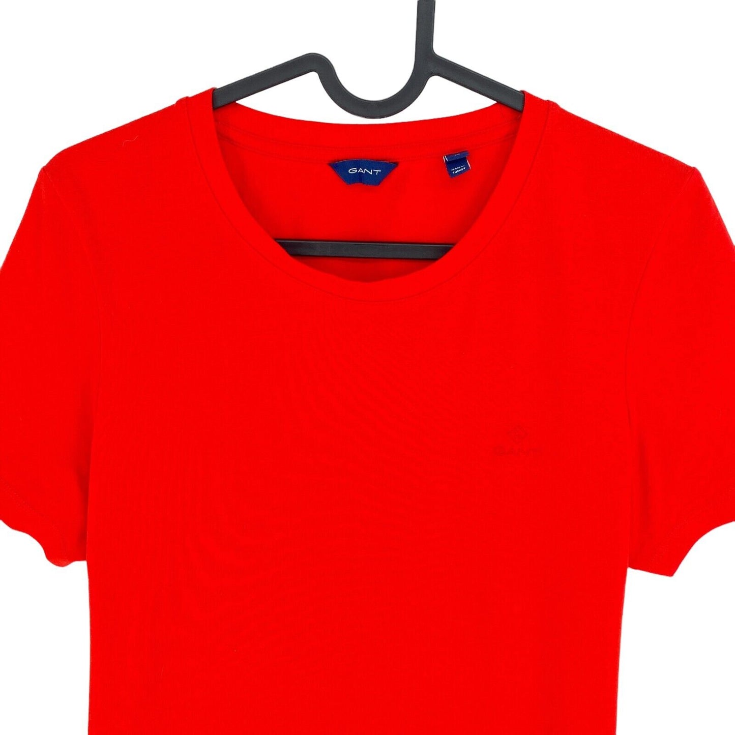 GANT T-Shirt mit Rundhalsausschnitt, Rot, Größe M